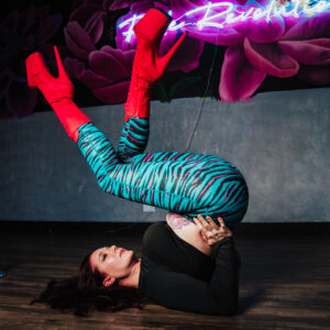 Pole classes and aerial classes in Colorado Springs - explore Pole Revolution. Image of heels exotic dance